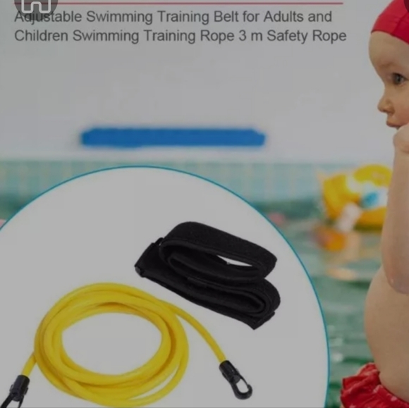 Elastic rope swimming belt swimming resistance strength training equipment - Picture 2 of 9